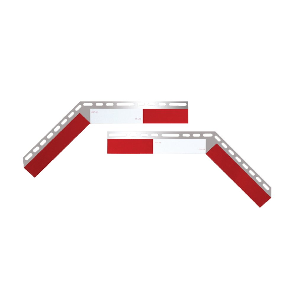 Snapklik.com : Grand General 30970 Aluminum Angled Mud Flap Strip