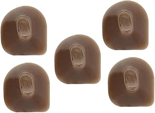 OFFSCH 5pcs Flute Brick Flute Silence Accessories Flute Tools Flute Accessories Flute Mute Bricks Portable Flute Button Bricks Creative Mute Bricks Light Brown Rubber Block Colloid Major