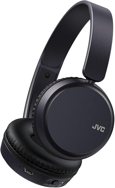 JVC HA-Z37W-A bezprzewodowe słuchawki douszne Bluetooth, 35 godzin słuchania (niebieskie)