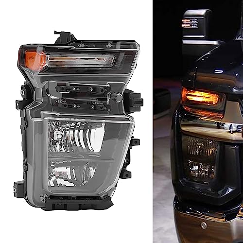 LYNICESHOP Halogen Headlight Headlamp, For 2020-2023 Chevy Silverado 2500HD 3500HD (Passenger Side)