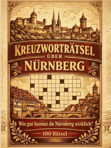 Mots croisés sur Nuremberg format géant avec 100 grilles - 2