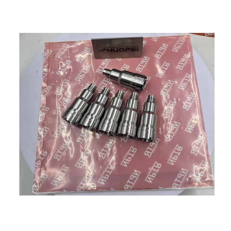 6pcs BEN Truck Diesel Engine Fuel System Injector Sleeve Kit 4720780273 A4720780273 Copper Injection sleeve Repair Kit