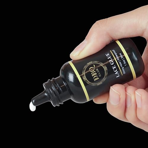 Miniatura 5 de Pegamento de encaje impermeable para pelucas, pegamento de sujeción fuerte para pelucas y sistemas capilares, unión invisible, formulado para pieles