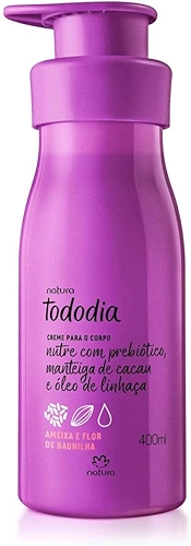 Creme Hidratante Natura Ameixa de Flor de Baunilha 400ml