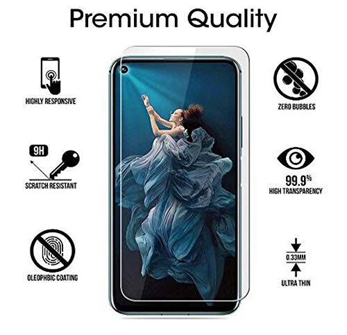 Coque et films de protection HUAWEI HONOR 20 2 Films verre trempé Coque gel souple Résistant aux chocs - vue 3