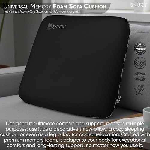 Coussin de Canapé SNUGL pour des Soirées Cocooning Relax