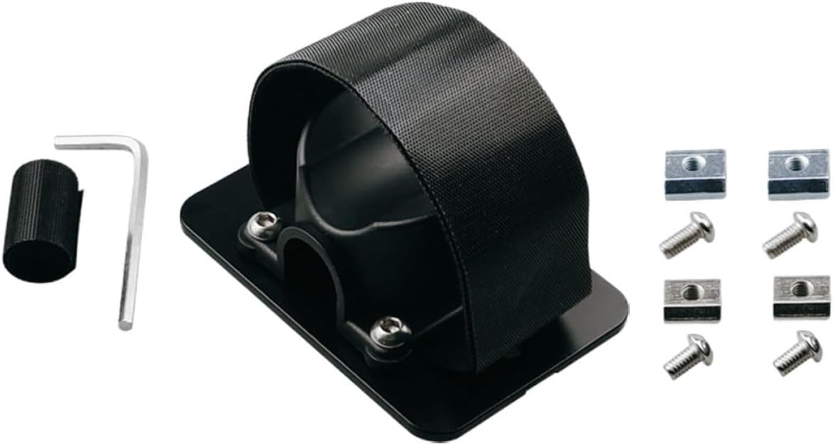 Luxshiny Bike Wheel Fixing Mount and Bicycle Holder Mount for Car Luggage Rack, Quick Release Rear Wheel Stabilizer Clamp, Black, Suitable for Car Bike Carrier and Outdoor Cycling Storage