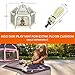 POP 'N GO PLAYPEN - Indoor & Outdoor Baby Playpen for Babies and Toddlers - Baby Beach Tent, Foldable, Portable W/Canopy, Travel Bag, & Mosquito Net - Pop Up Pack and Play Tent (Warm Ivory)