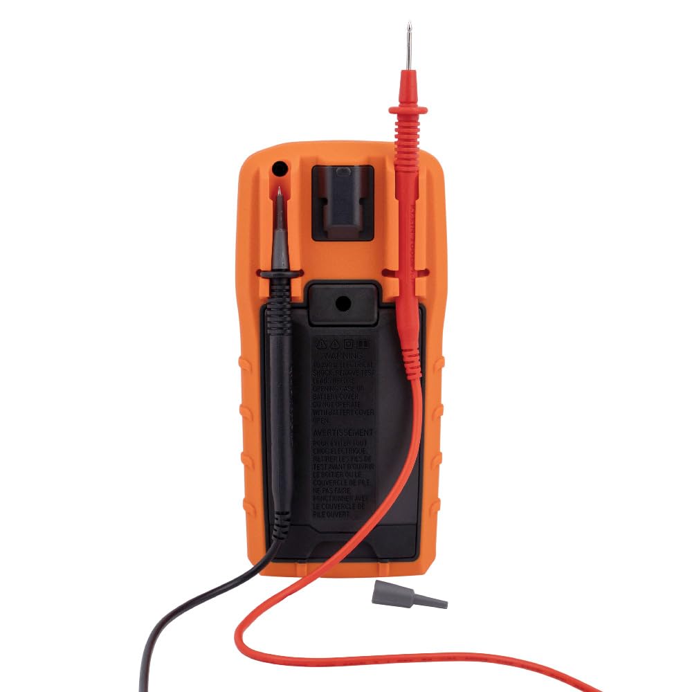 Klein Tools MM720 - Multímetro digital, TRMS de rango automático, baja impedancia (LOZ), voltaje de 1000 V CA/CC, corriente de 10 A CA/CC, resistencia de 60 MOhms