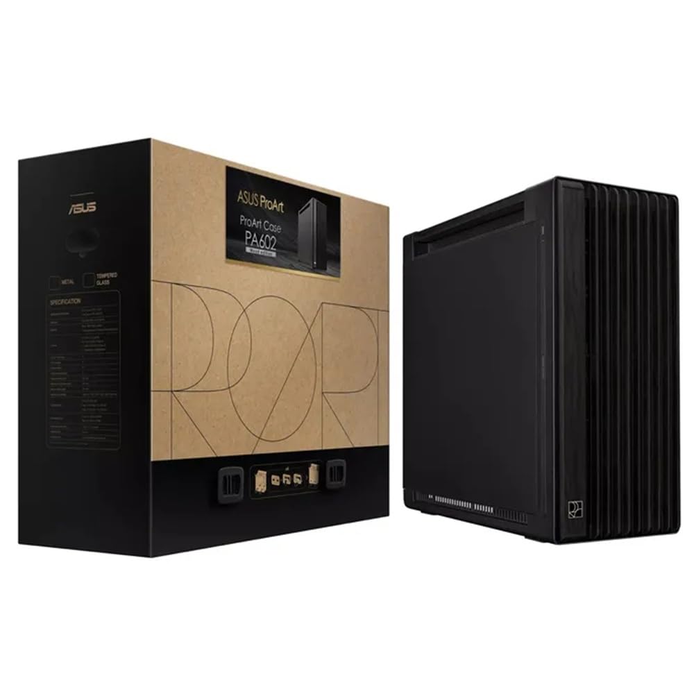 Boîtier PC E-ATX ASUS PA602 Walnut pour sublimer votre bureau de création - 7