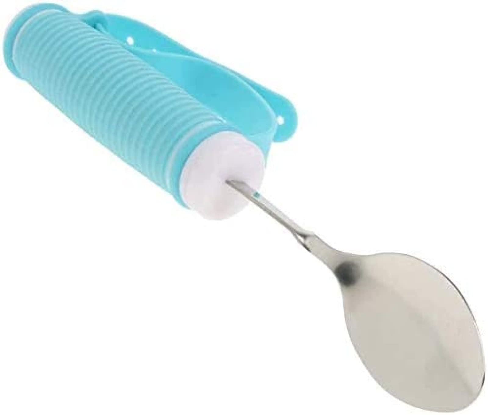 Utensilios para Comer adaptables para Personas Mayores/Artritis/Agarre Manual débil y discapacitados, vajilla de fácil Agarre para Parkinson y temblores de Manos: Ayuda para Comer Cubiertos