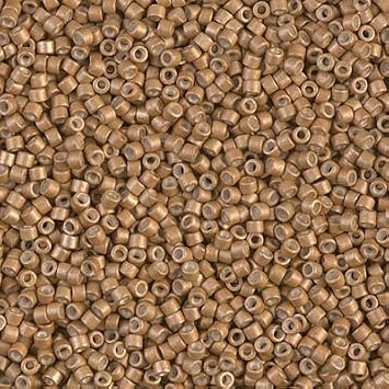 Miyuki Delica 11/0 Cylinder Seed Beads - Galv Matte Mead - DB1163 5 Grams