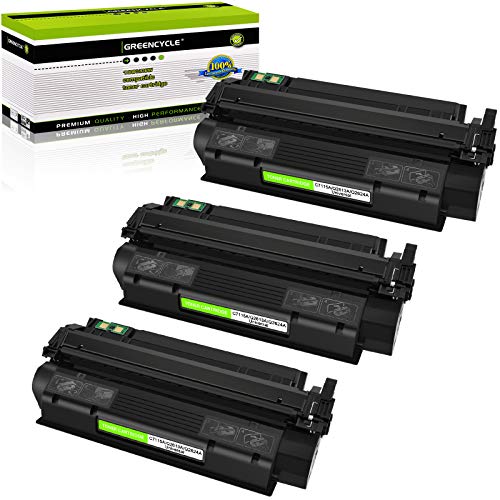 GREENCYCLE 3-Pack Black Toner Cartridge Replacement Compatible for HP 13A Q2613A Laserjet 1300 Laserjet 1300n Laserjet 1300t Laserjet 1300xi Printer