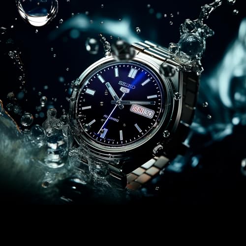 Image of SEIKO Automatic Watch for Men 5-7S Collection - with Day /Date Calendar, Luminous Hands, Stainless Steel Case & Bracelet