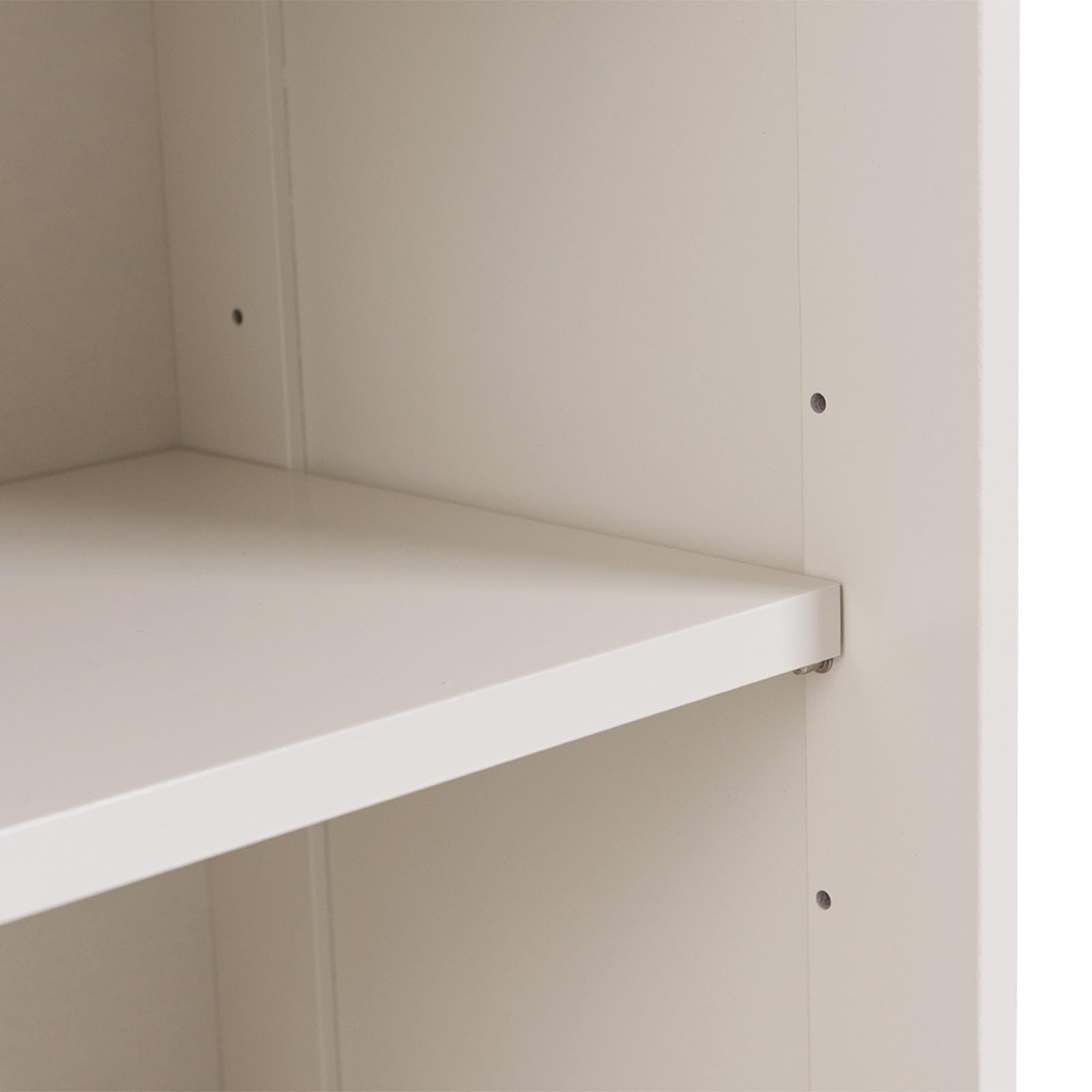 COSTWAY Armadietto da Cucina Mobiletto per Cucina Composto da 2 Porte Scorrevoli Dimensioni: 106,5 x 33 x 60 cm (Crema)
