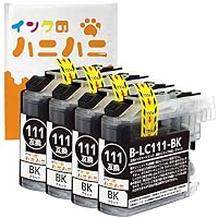 Amazon.co.jp: 【ハニハニ】 インクカートリッジ LC111-4PK ブラザー用