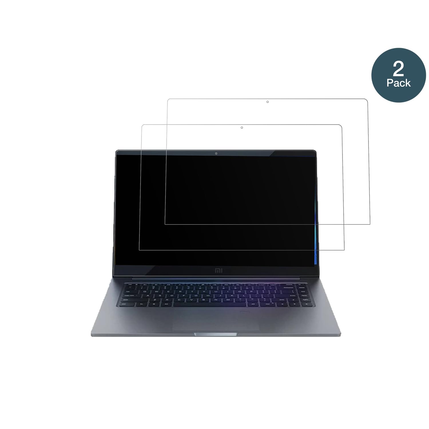 dipos 2x Pellicola Protettiva 9H opaca per Xiaomi Mi Notebook 15.6 Zoll | Antiriflesso, non si rompe e non si scheggia, non è vero vetro, Anti-Shock, antigraffio, senza bolle, autoadesiva