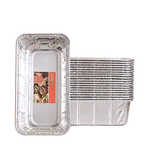 Party Bargains Loaf Pans | Heavy Duty Durable Quality Disposable Aluminum 2Lb Bread