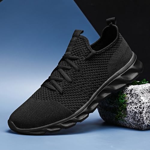 Image of Running Shoes for Men Womens Walking Slip On Tennis Sneakers | Comfortable Lightweight丨Breathable Mesh丨Gym丨Non Slip Sole丨Unisex Shoes丨 Athletic Workout Casual Fashion Sports