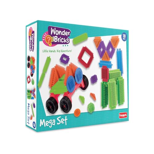 Funskool-Mega Set,Educational,84 Pieces inches,Construction,for 18 Months Old Kids and Above,Toy (B0D9B85NYL) Amazon Price History, Amazon Price Tracker