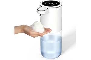 Josnown Touchless Foam Soap Dispenser: Automatic, Adjustable Foam, USB Rechargeable