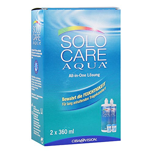 SOLO CARE Aqua Loesung Vorratspackung 2x360 Milliliter