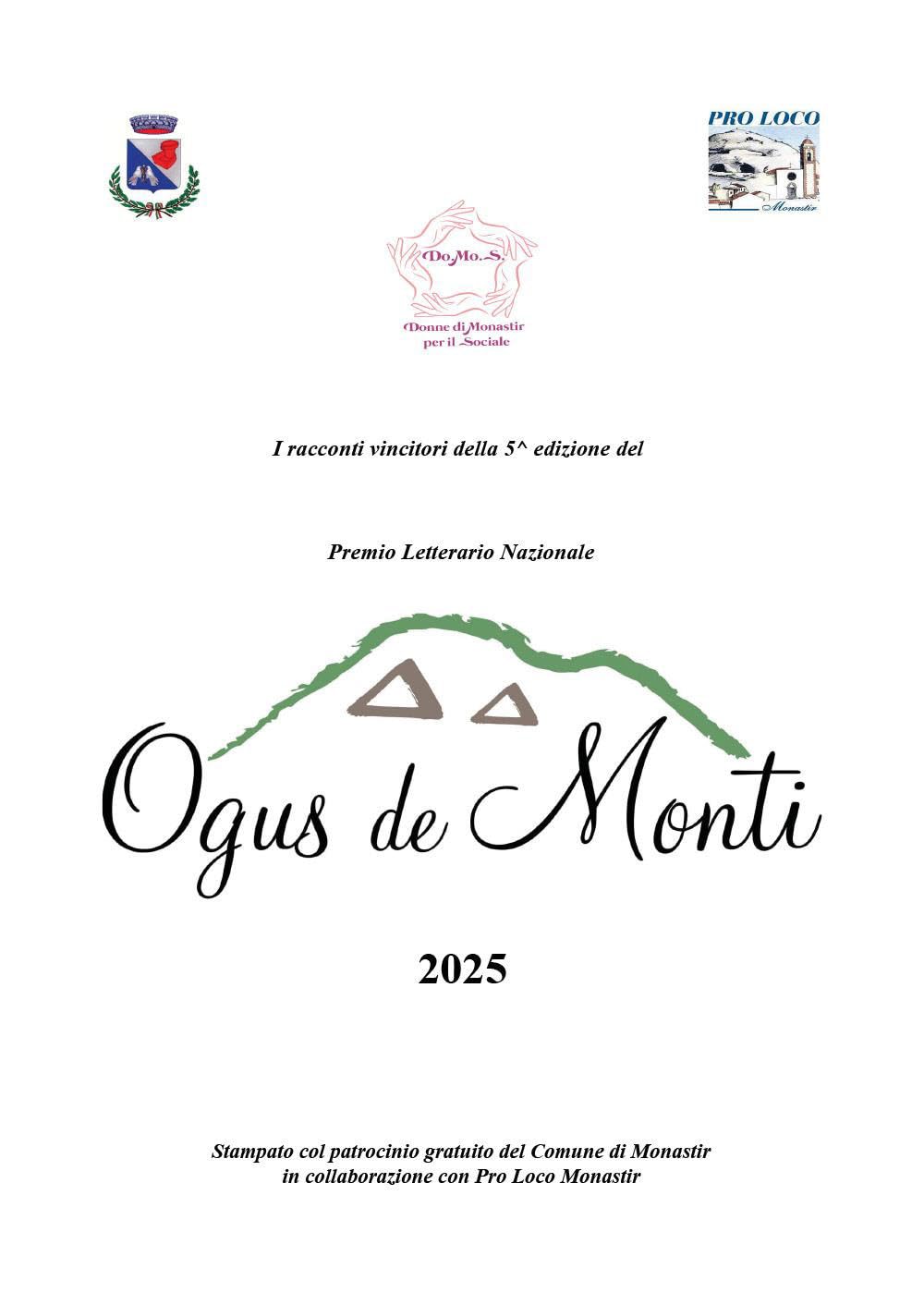 I racconti vincitori della 5^ edizione del Premio Letterario Ogus de Monti 2025