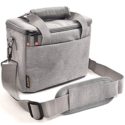 Ficha técnica Fosoto Funda Bolsa Cámara Réflex para Canon Eos Rp R5 R6 M50 2000D 4000D Sony A6400 A7 iii Nikon D3500 D5600 D7500 Fujifilm Xt3 Xt4 Olympus Em5 Em10 - Fernando Cortés