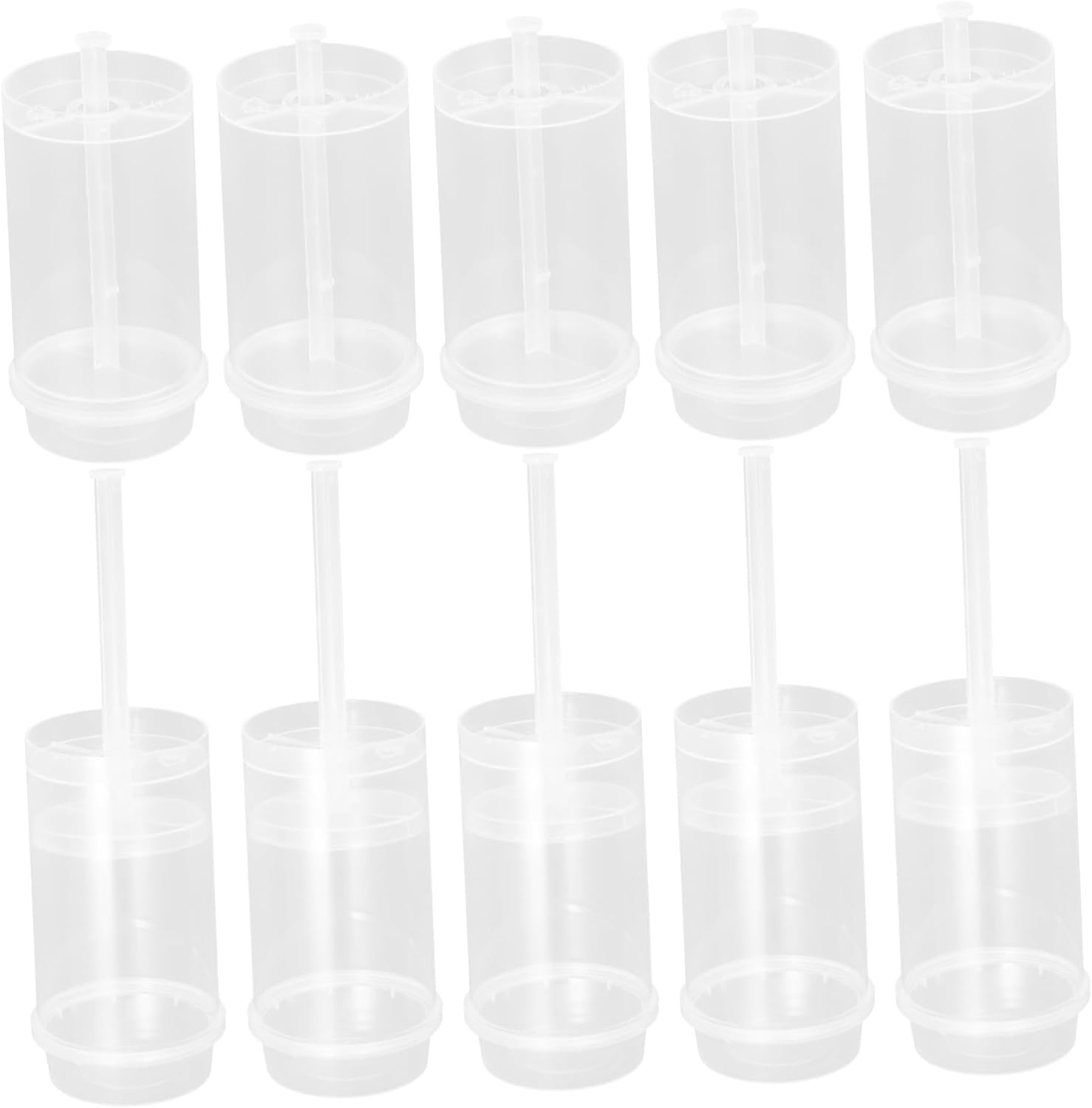 30Pcs Cake Push Holders DIY Cake Molds for Decorative Push Pops Easy to Fill Material for Bakeries and Home Baking