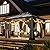 Aoxun 10'x12' Hardtop Gazebo, Aluminum Frame Permanent Pavilion with Curtains and Netting, Outdoor Polycarbonate Double Roof Canopy, Designed for Garden, Lawns, Patio