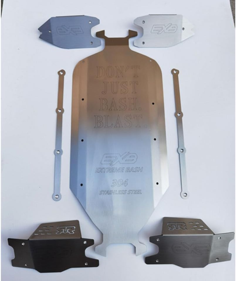 Chassis Armor Protection Plate Fit for Arrma Kraton EXB 8S 1/5 RC Crawler Car Parts