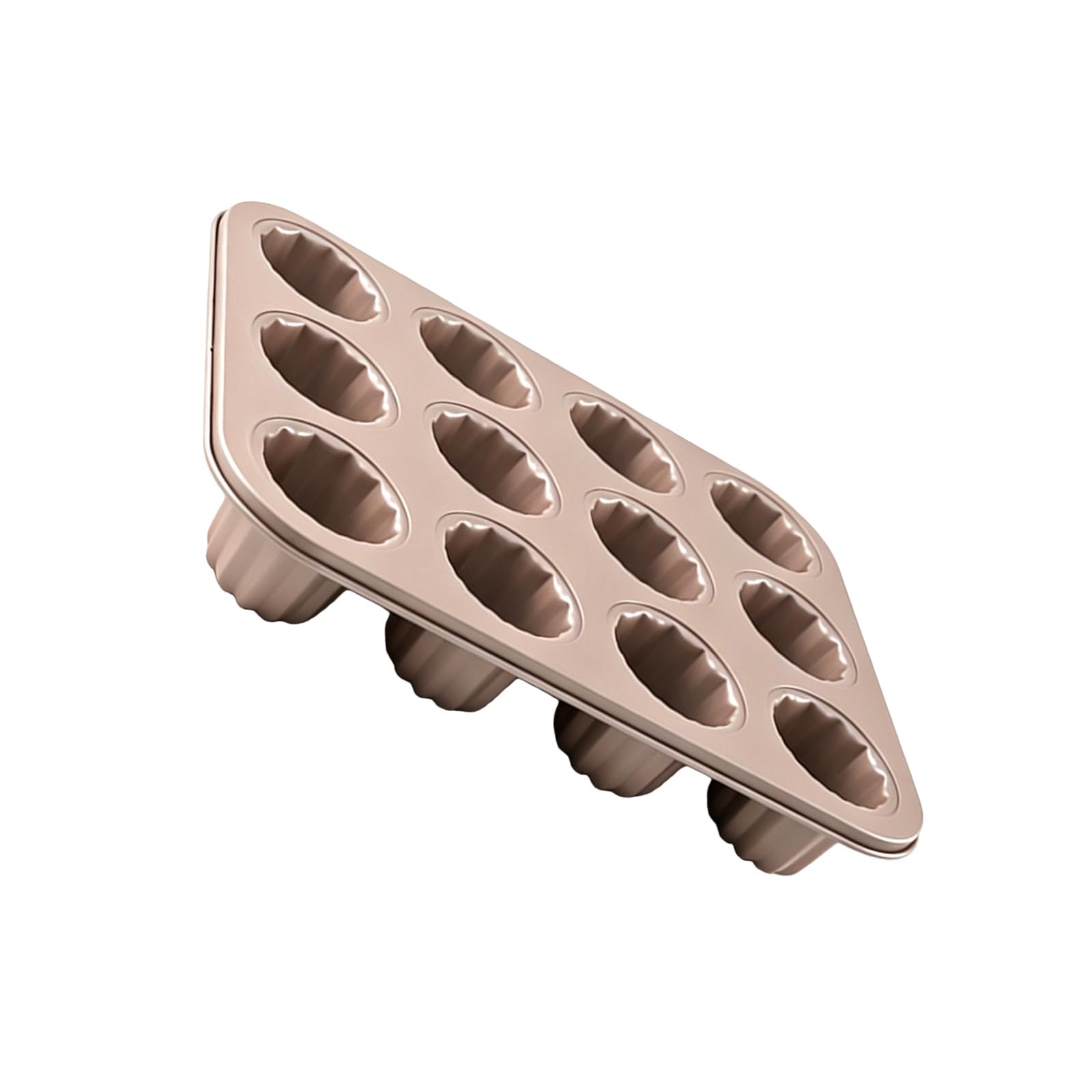 TQUXNGA Professional Carbon Steel Cannele Mold Cannele Maker Canneles Baking Pan with Nonstick Coating for Home Use Carbon Steel Baking Pan