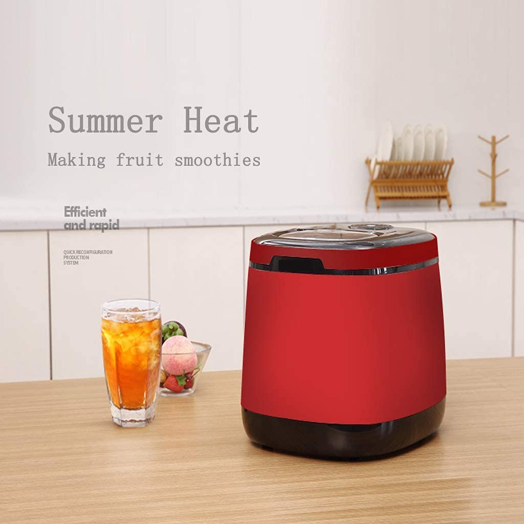 2 In 1 Automatic Ice Cube Maker Portable Small Counter Electric Home Use Kitchen Bars Coffee Shop Tap on Fridge.com - View 2