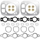 Cylinder Head Gasket Kit for Kohler 24-841-04-S,24-041-16,24-041-32,24-041-37-S,24-841-03-S,Fit for Kohler Engines CH25, CH26,CH730, CH740, CH742, CH750 CV25, CV26, CV724, CV730, CV732 (2-Pack)