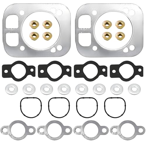 Cylinder Head Gasket Kit for Kohler 24-841-04-S,24-041-16,24-041-32,24-041-37-S,24-841-03-S,Fit for Kohler Engines CH25, CH26,CH730, CH740, CH742, CH750 CV25, CV26, CV724, CV730, CV732 (2-Pack)