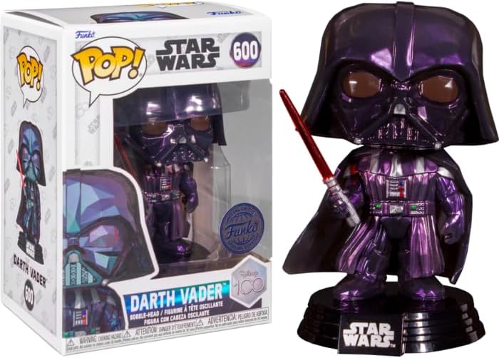 Funko Pop! Star Wars: Darth Vader (Faceted) #600 Funko Shop Exclusive Vinyl Figure Collectibles