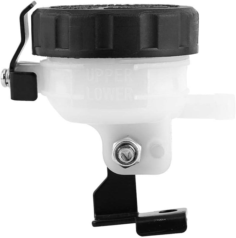 Tbest Universal Motorcycle Brake Fluid Reservoir with 'UPPER' and 'LOWER' markings