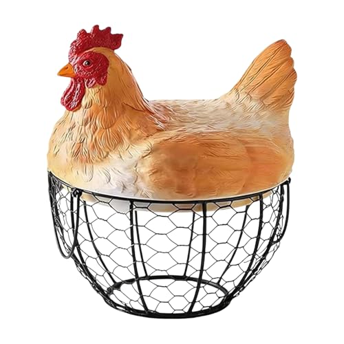 Cesta de recolección de huevos rústica, el detalle perfecto para Pascua y reuniones 2