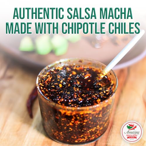 Dried Chipotle Morita Chile Peppers 4 oz – Robust Smokey Flavor, Use For Mexican Recipes, Mole, Sauces, Tamales, Salsa, Meats, Stews. Medium to High Heat - Resealable Bag. By Amazing Chiles and Spices