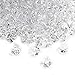 Super Z Outlet 3 Pound Bag Clear Fake Ice Cubes Acrylic Rock Diamond Crystals Treasure Crushed Gems for Vase Fillers, Table Scatter, Birthday Decoration Favor, Event, Wedding, Arts & Crafts