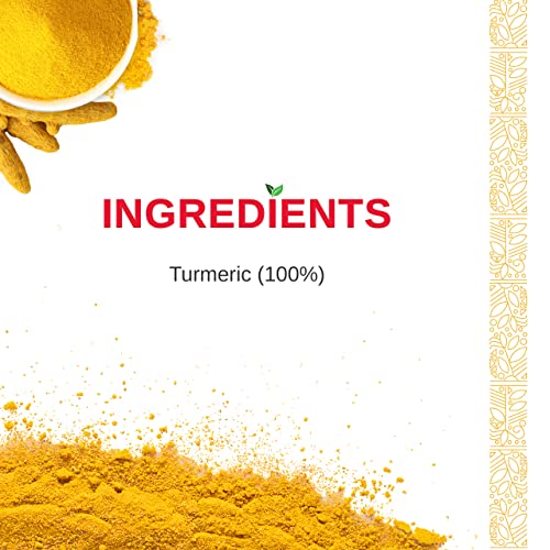 Image of Sunrise Pure Turmeric Spice Powder Pouch, 500 Gram