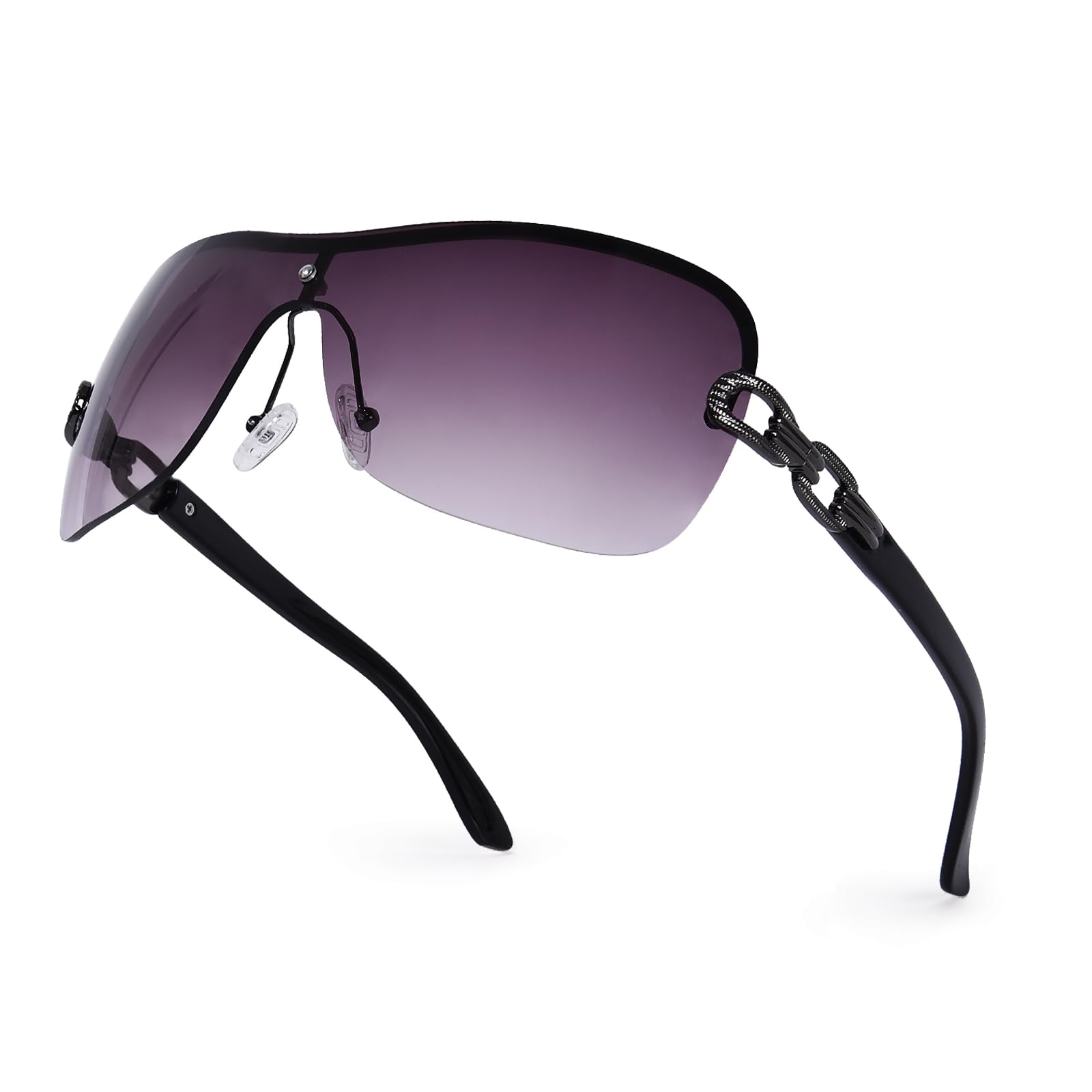 OPTOFENDY Y2K Sunglasses for Women Men, Trendy Sunglasses Men Women