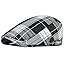 Plaid-black/White