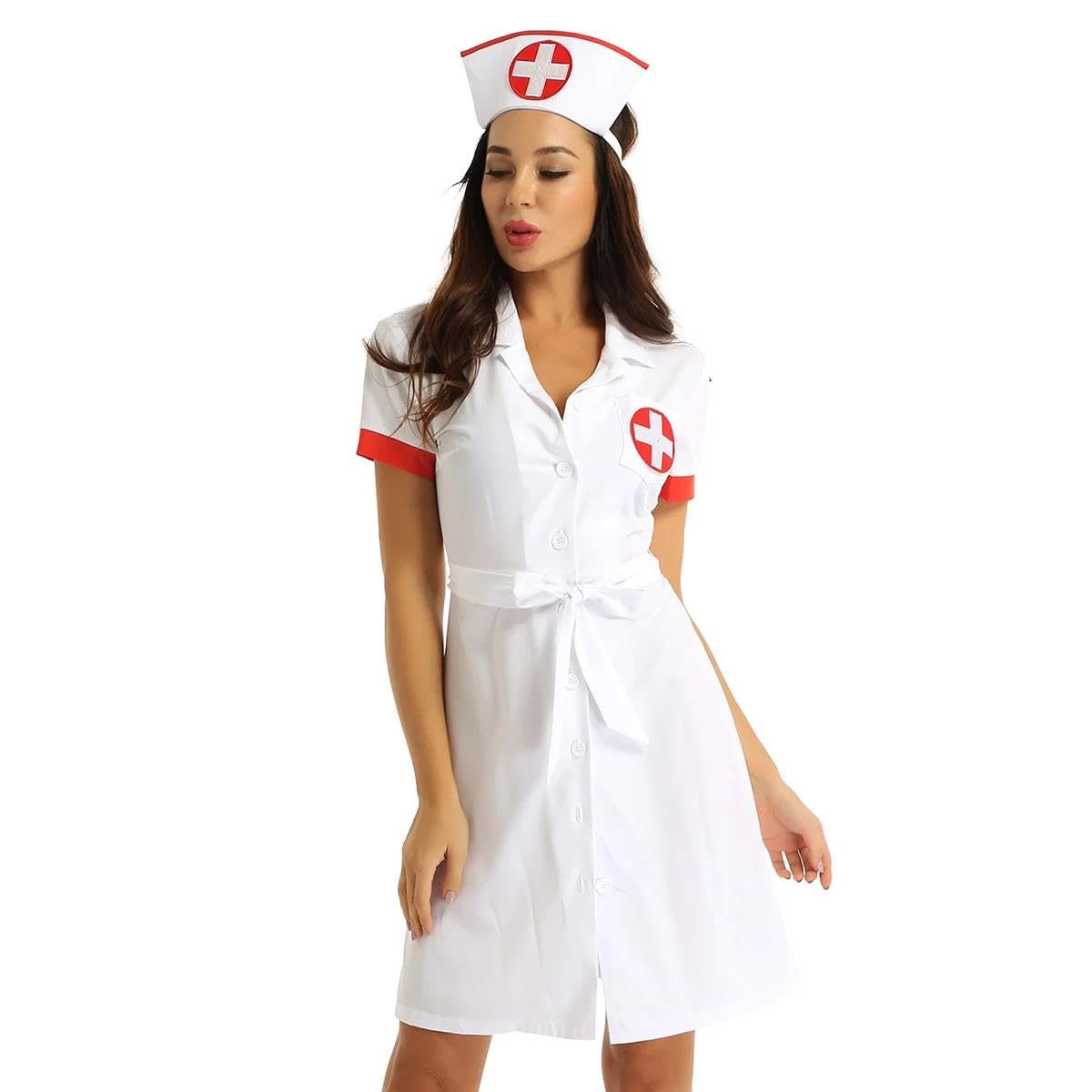 Lencería Sexy Vestido De Cosplay De Enfermera