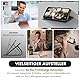 Case Collection 3 in 1 Klapphülle für Motorola G35 Hülle und Panzer Schutz Glas - Leder Handyhülle [RFID-Blockierung] Stoßfest [Ständer] Handy für Motorola Moto G35 5G Hülle