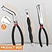 3 Pcs Electrical Disconnect Pliers, 8 Inch 60 Degree Circuit Breaker Pliers, Electrica l Disconnect Plier s for Cars, Electrical Connector Plier Separator, Automotive Wire Locking Push Tab