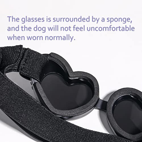 Nvted Small & Large Dog Goggles Uv Protection Doggy Sunglasses, Eye Wear Protection With Adjustable Strap Waterproof Dogs Pet Sun Glasses #TOP3