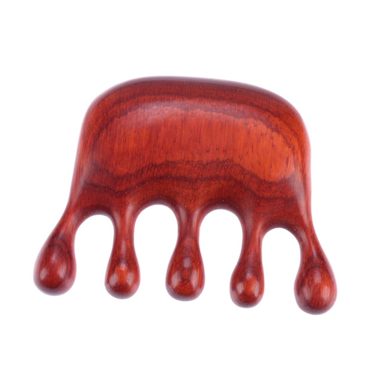 SEWOART Massage Comb Massage Supply Comb Tool Scalp Comb Head Comb for Scalp Portable Neck Massager Massage Tools Head Massager Portable Massager Massaging Comb Hand Tools Sandalwood Brown