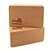 REEHUT Brique Yoga en liège Lot de 2 Blocs de Yoga en liège Naturel Yoga Block pour Pilates équilibre et flexibilité
