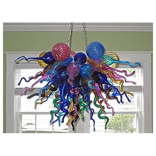 Ljuskronor, Heminredning Samtida handblåst glas Marockansk ljuskrona belysning